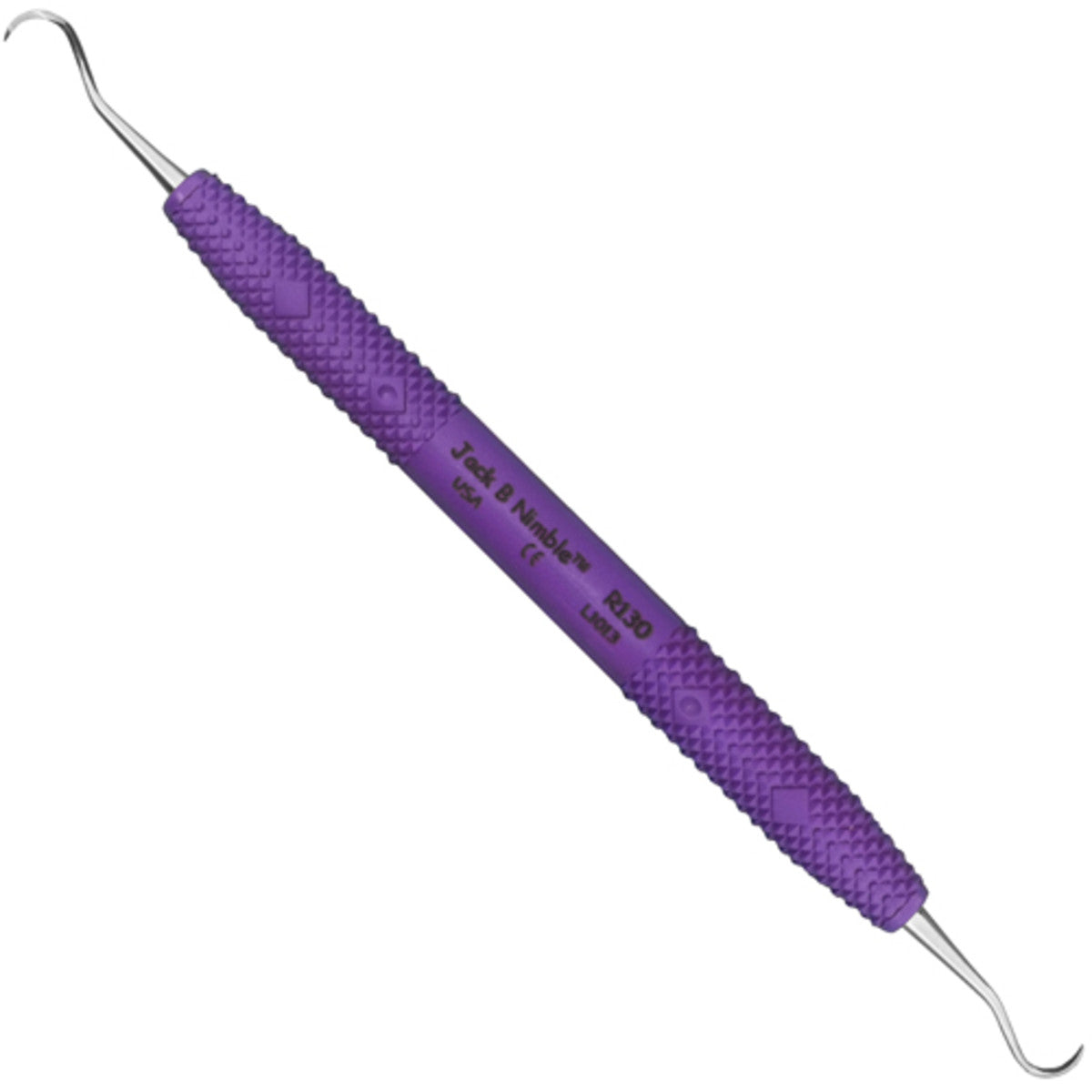 PDT R130 Cruise Line Scaler Jack B. Nimble Double End Dental Scaler Regular PDT R130 Cruise Line Scaler Jack B. Nimble Double End Dental Scaler Regular